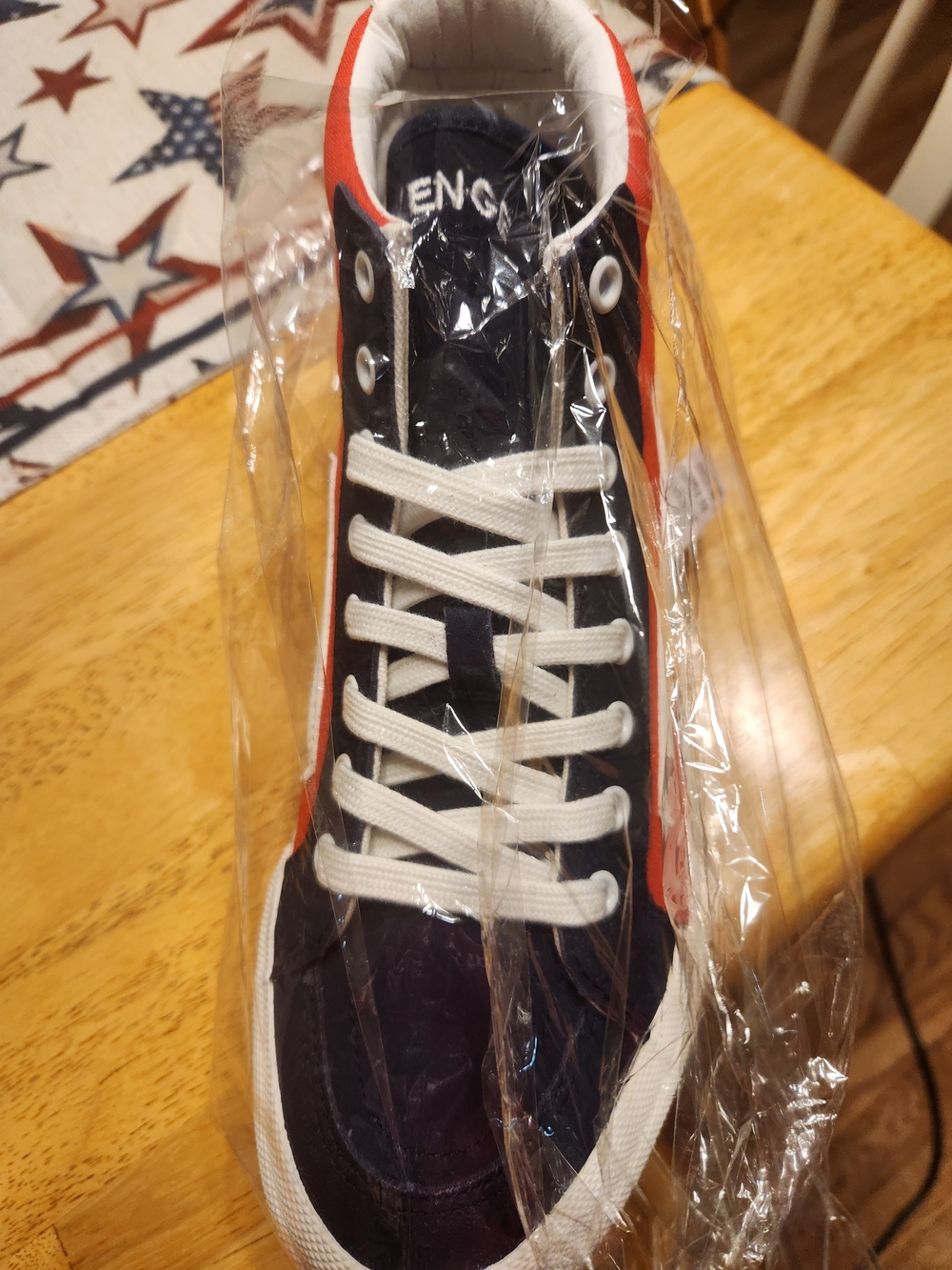 Revenge X Storm Men's Red Lightning Canvas Sneakers - Casual Street Style - Picture 3 of 6